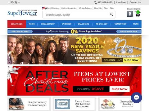 SuperJeweler Coupons and Promo Code