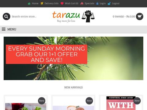 Tarazu.com Coupons and Promo Code