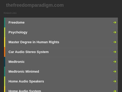 The Freedom Paradigm Coupons and Promo Code