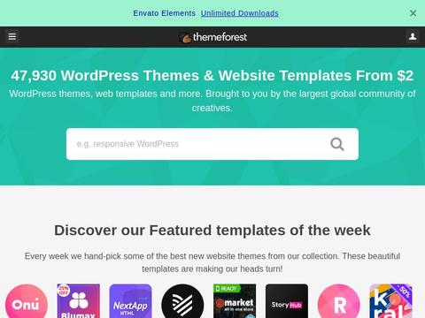 ThemeForest Coupons and Promo Code