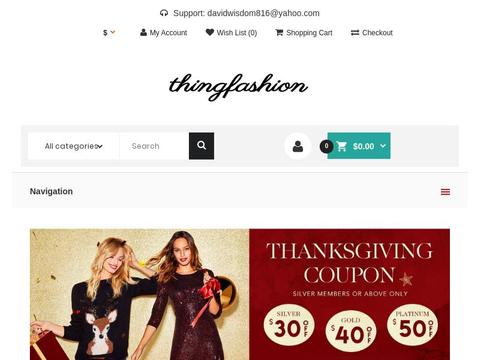 ThingFashion.com Coupons and Promo Code