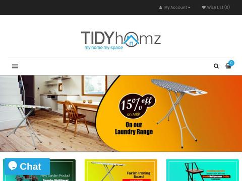 Tidy Homz Coupons and Promo Code