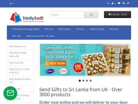 Trinityswift Online Shop Coupons and Promo Code