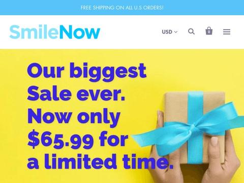 Try Smile Now Coupons and Promo Code