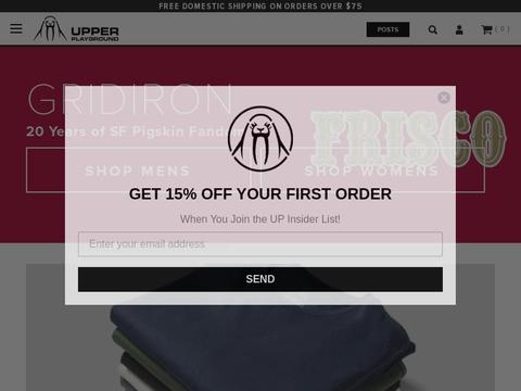 Upperplayground.com Coupons and Promo Code