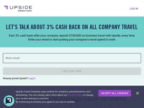 Upside.com Coupons and Promo Code