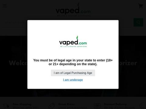 Vaped.com Coupons and Promo Code