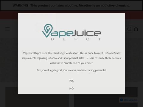 Vapejuicedepot.Com Coupons and Promo Code