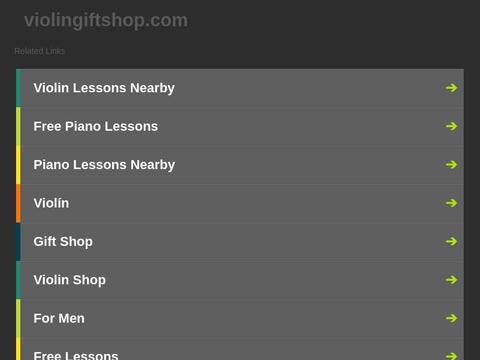 Violingiftshop.com Coupons and Promo Code