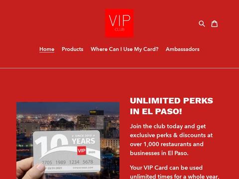 Vip Club El Paso Coupons and Promo Code