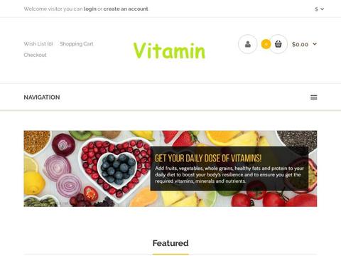 Vitamin Store Coupons and Promo Code