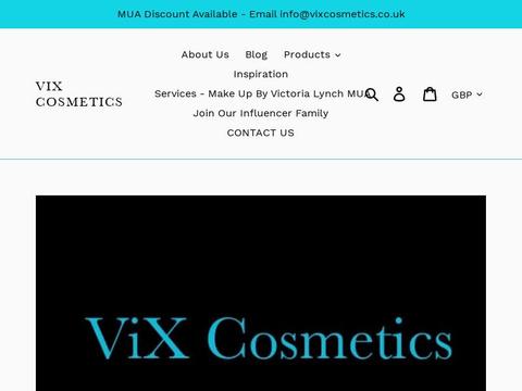 VIX COSMETICS Coupons and Promo Code