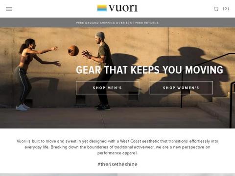 Vuori Clothing Coupons and Promo Code