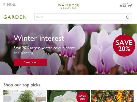 Waitrose Garden Coupons and Promo Code