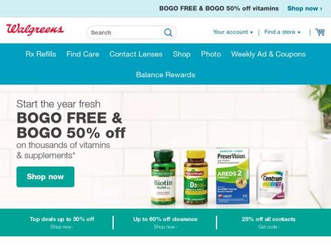 Walgreen.Com Coupons and Promo Code