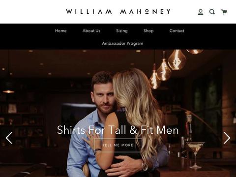 William Mahoney Brand Us Coupons and Promo Code