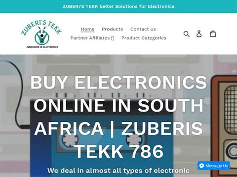 Zuberi's Tekk Coupons and Promo Code